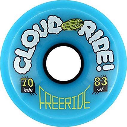 Cloud Ride! Freeride 70mm 83a Skateboard Wheels (Set Of 4)