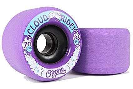 Cloud Ride Ozone 70mm Longboard Wheels (Purple 86a)