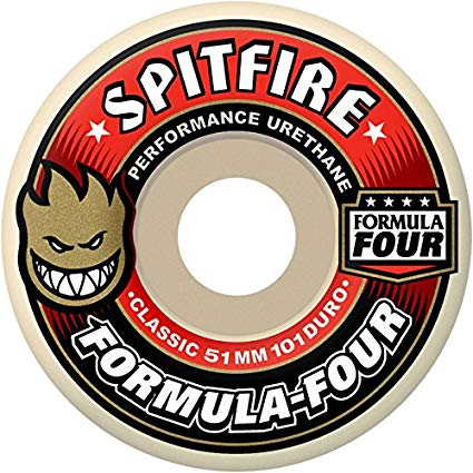 Spitfire Formula Four Classic Skateboard Wheels (Set of 4)