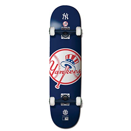 Element Mlb Ny Yankees 7.75 Skateboard Complete Inch Complete Skateboard