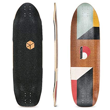 Loaded Boards Truncated Tesseract Bamboo Longboard Skateboard Deck