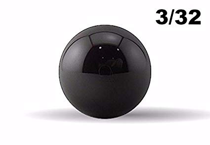 3/32 Inch Si3N4 Silicon Nitride Ceramic Ball Bearings G5-20000 Bearings