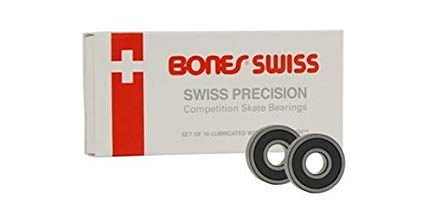 RollerBones Roller-Bones Swiss Skate Bearings 16-Pack