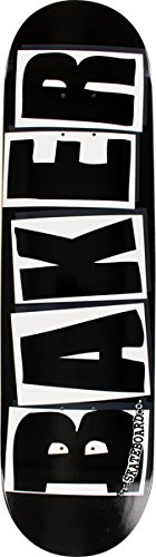 Baker Brand Logo Black / White Skateboard Deck - 8.25