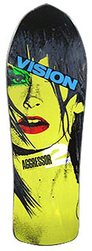 Vision Aggressor 2 Reissue Skateboard Deck 10.25