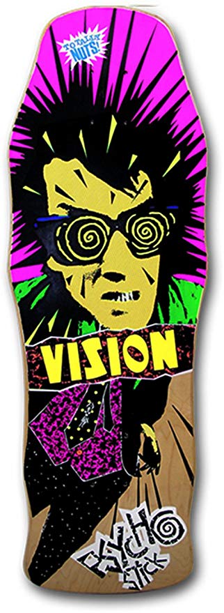 Vision Original Psycho Stick Reissue Skateboard Deck 10