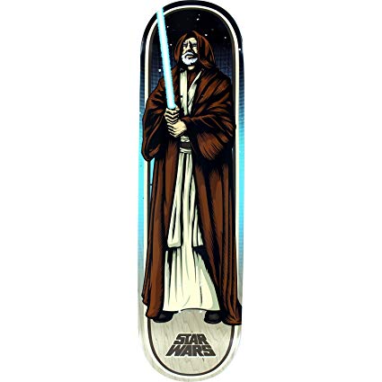 Santa Cruz Skateboards Star Wars Obi-Wan Kenobi Skateboard Deck - 8.26