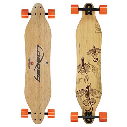 Loaded Boards Vanguard Bamboo Longboard Skateboard Complete